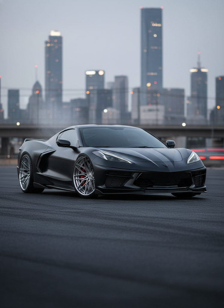 Corvette C8 Custom Forged Wheels | VP12 2-Piece Aftermarket Wheels ...