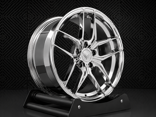 C6 Corvette custom wheels 18x8.5 front 19x10 rear