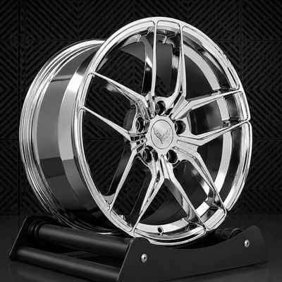 C6 Corvette custom wheels 18x8.5 front 19x10 rear