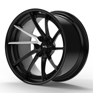 Gloss Black Barrel with Gloss White Spokes