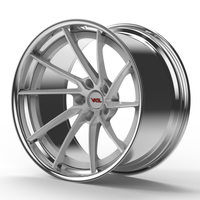 Custom forged Corvette wheels VP22 clean 10 spoke concave design