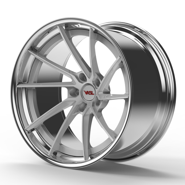 Custom forged Corvette wheels VP22 clean 10 spoke concave design