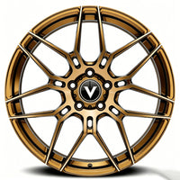 bronze deep concave forged wheels for corvette c7 z06 multi spoke design