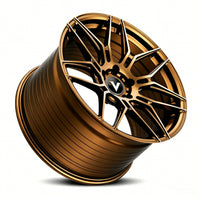 bronze deep concave forged wheels for corvette c7 z06 multi spoke design