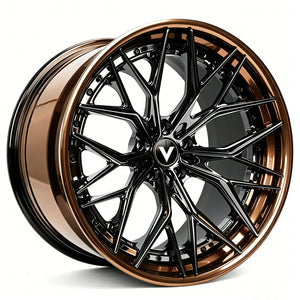 Gloss Bronze Barrel with Gloss Black Spokes