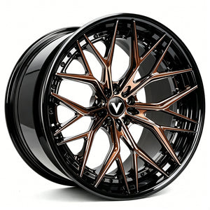 Gloss Black Barrel with Gloss Bronze Spokes