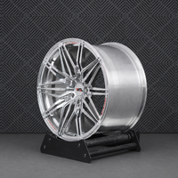 VP30 Corvette C8 Stingray custom aftermarket rims high polished aluminum deep side profile 19x9 20x11.5 setup