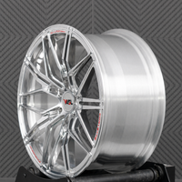 VP30 high polished aluminum Corvette C8 Stingray custom aftermarket rims deep barrel monoblock setup