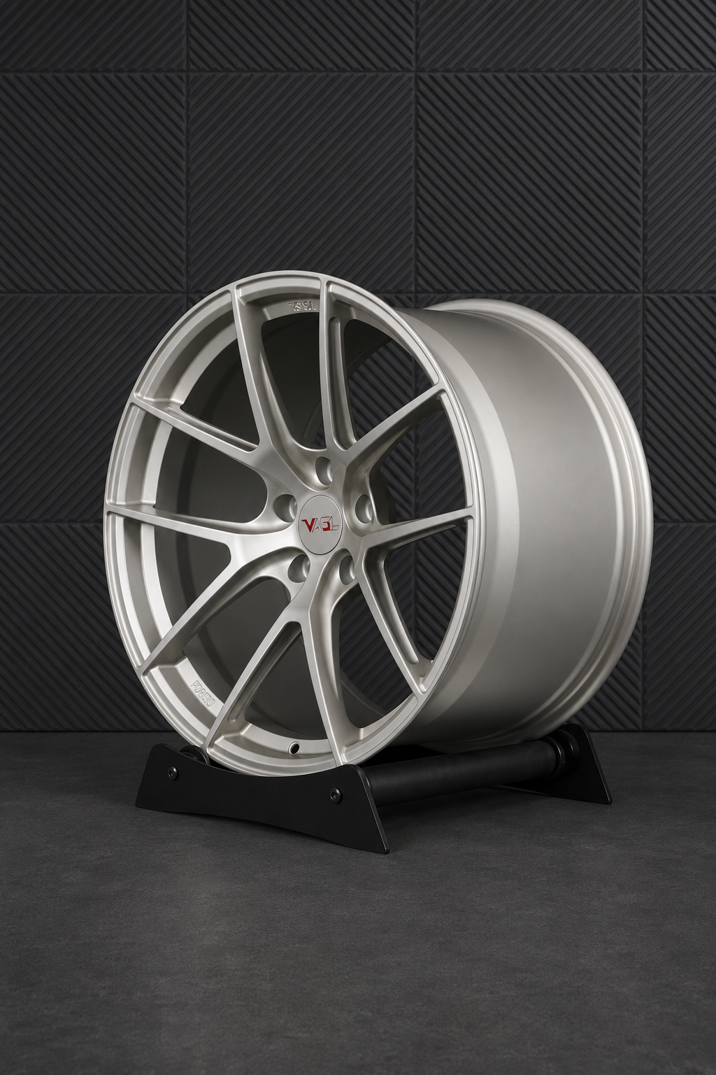 2017 Corvette C7 Grand Sport wheels VP31 all gloss gold forged monoblock Y-spoke fitment