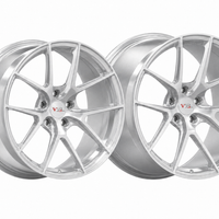VP31 brushed aluminum deep-concave Y-spoke forged wheels for the C7 Corvette Grand Sport