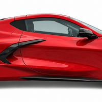 ZR1 style carbon fiber side skirts for 2020-2027 Corvette C8 Stingray and Z51